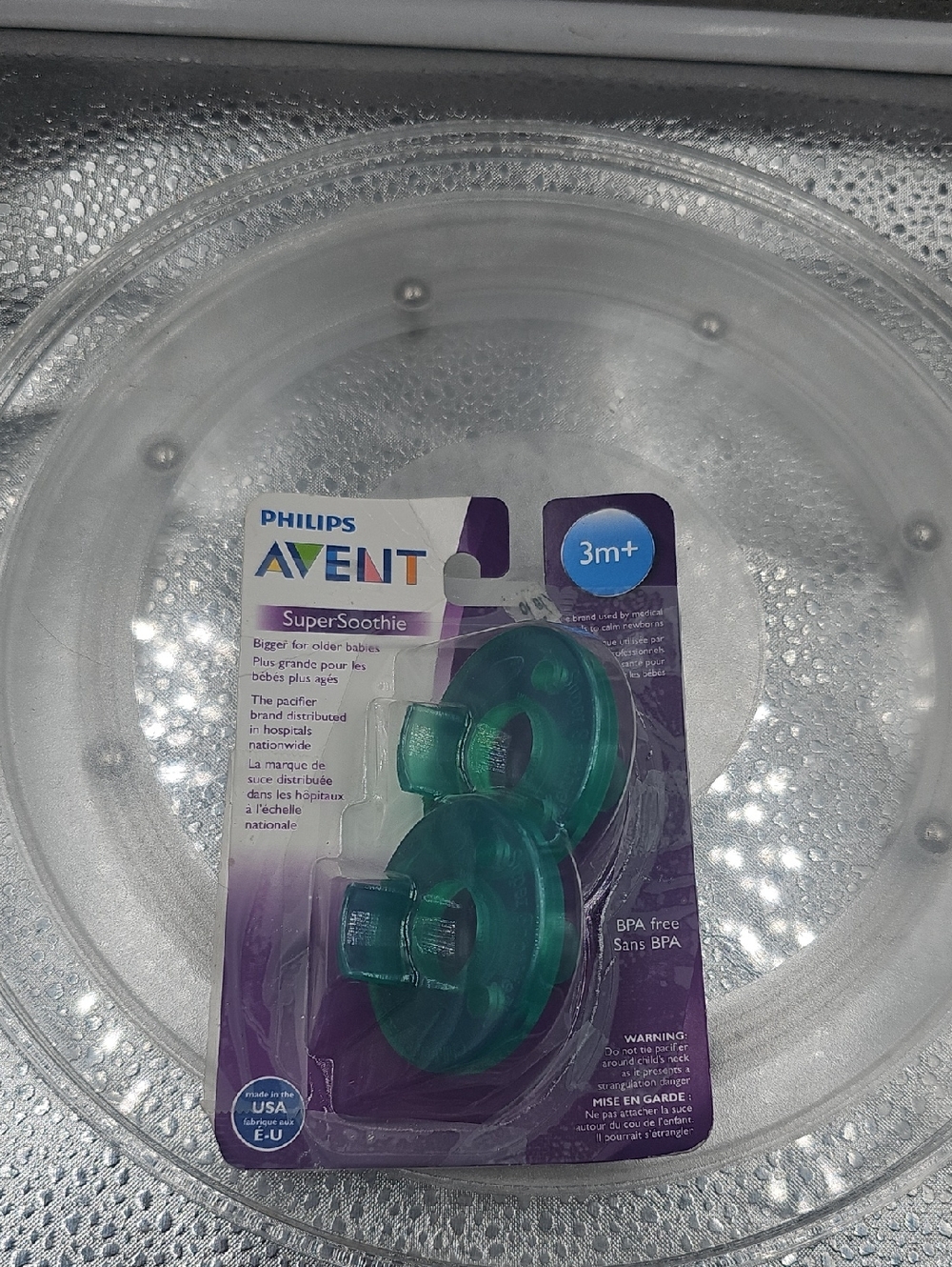 Q Philips Avent Pacifiier 3m+